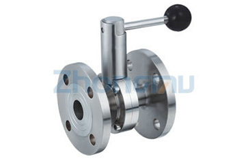 Flange butterfly valve