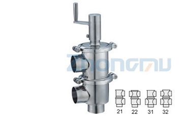 Ordinary manual reversing valve