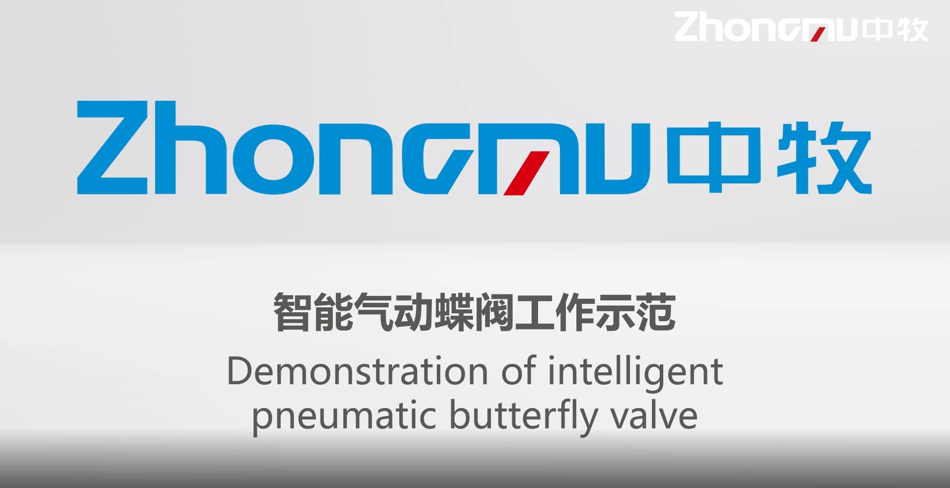 Smart pneumatic butterfly valve