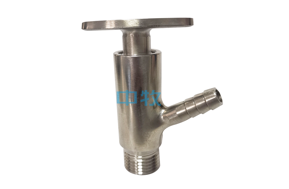 Outside screw regular sampling valve